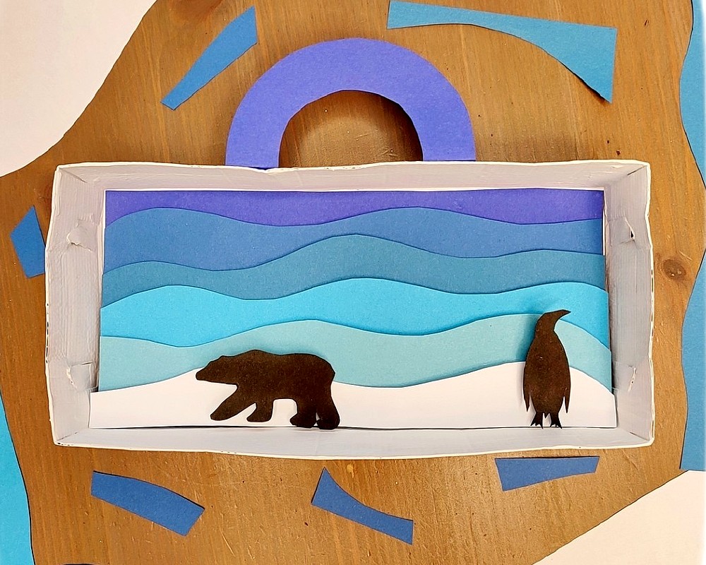 Stickers Repositionnables En Feutrine – Les Animaux De La Banquise – Fabriqués En France