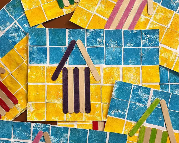 Creche Collage 30 activités de collage faciles à faire pour les enfants | MOMES