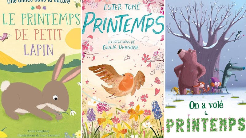 20 livres jeunesse sur le printemps à feuilleter avec les enfants