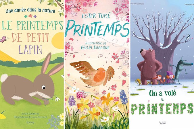 20 livres jeunesse sur le printemps à feuilleter avec les enfants