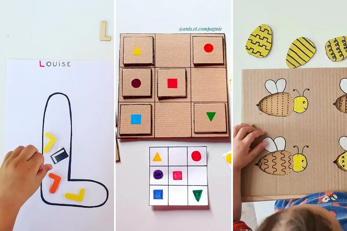 13 activités ludiques pour développer la discrimination visuelle | MOMES