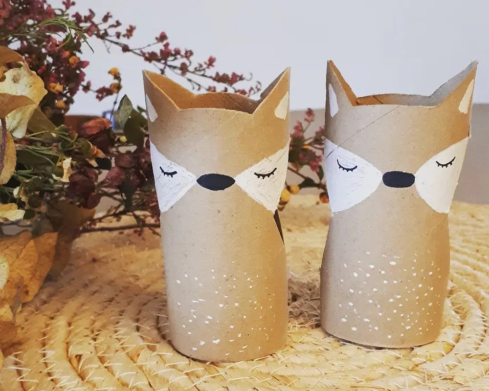20 bricolages animaux en rouleaux de papier toilette | MOMES