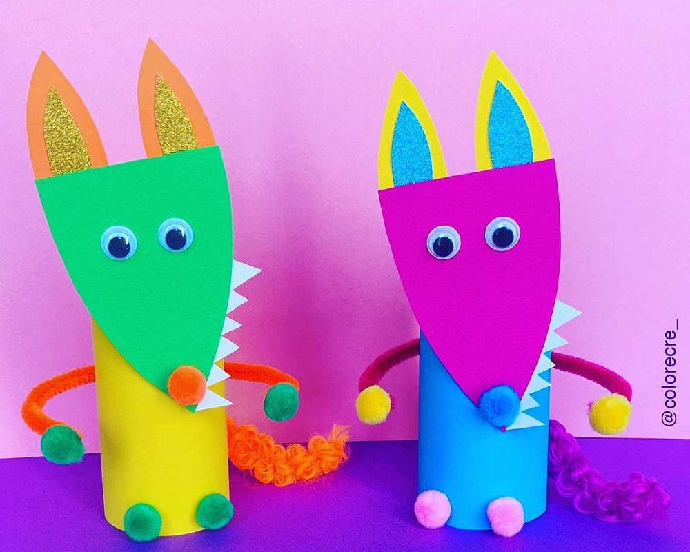 20 bricolages animaux en rouleaux de papier toilette | MOMES