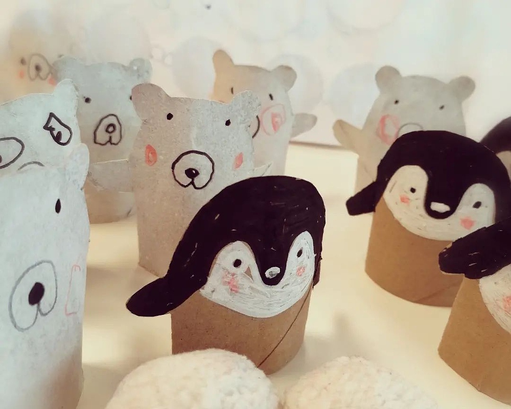 20 bricolages animaux en rouleaux de papier toilette | MOMES