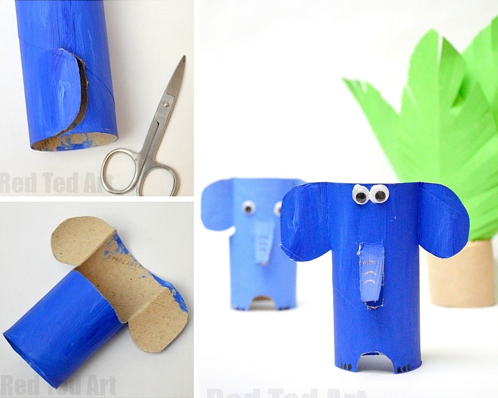 20 bricolages animaux en rouleaux de papier toilette | MOMES