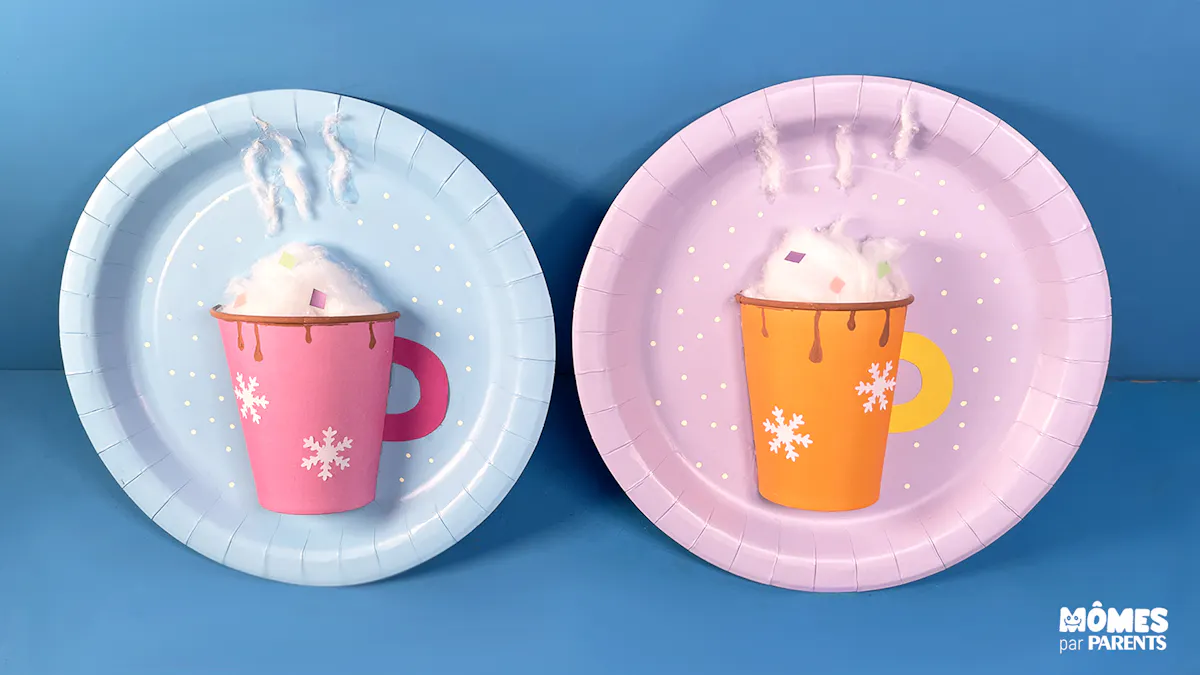 Tuto DIY : Créez une décoration en 3D de Chocolat Chaud Gourmand | MOMES