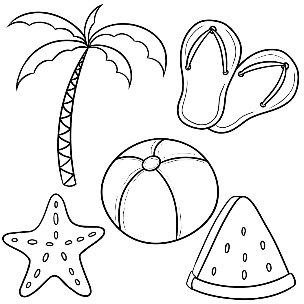 Coloriages D t Amusez vous Avec Ces Dessins De Ballon De Plage coloriages-d-t-amusez-vous-avec-ces-dessins-de-ballon-de-plage