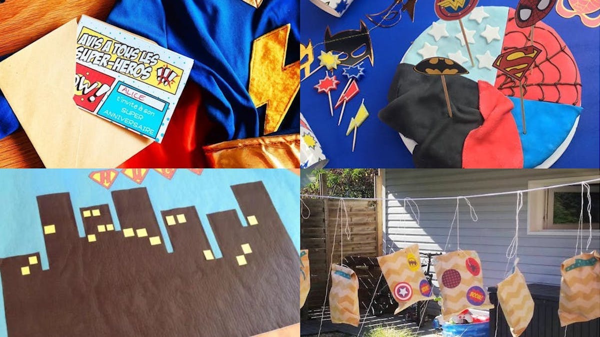 Les Meilleures Idees Pour Un Anniversaire Super Heros Momes Net Les Meilleures Idees Pour Un Anniversaire Super Heros Momes Net