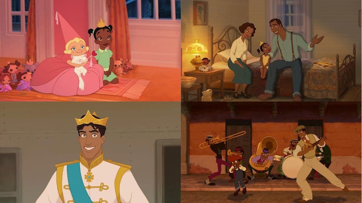 le prince Naveen et la princesse Tiana bébé