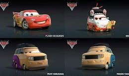 Les nouveaux personnages de Cars 2