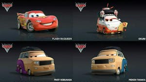 Les nouveaux personnages de Cars 2