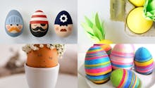 12 jolies idées de décoration sur oeuf de Pâques