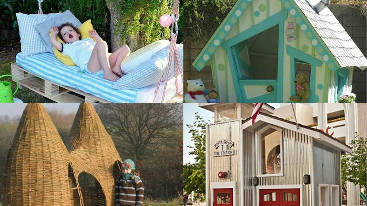 Les 6 plus belles cabanes pour enfants fabriquées par des parents