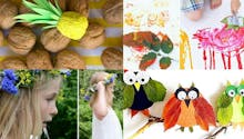 35 bricolages nature pour les enfants