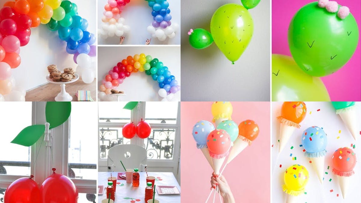 16 Idees Deco Avec Des Ballons Momes Net 16 Idees Deco Avec Des Ballons Momes Net