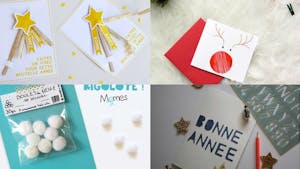 DIY : cartes de vœux « Nouvel An » à réaliser avec les enfants