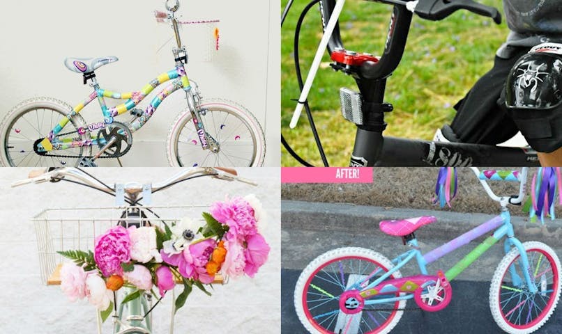 Diy Des Idees Pour Customiser Un Velo D Enfant Momes Net