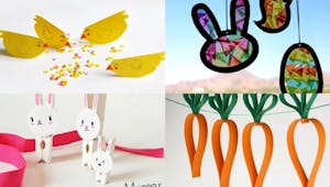 20 idées de bricolages de Pâques avec les enfants