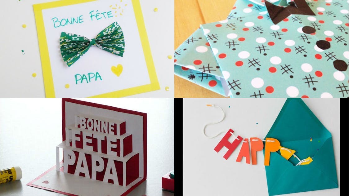 Cartes De Voeux Papeterie Fait A La Main Fete Des Peres Carte Pour Papa Fetes Occasions Speciales