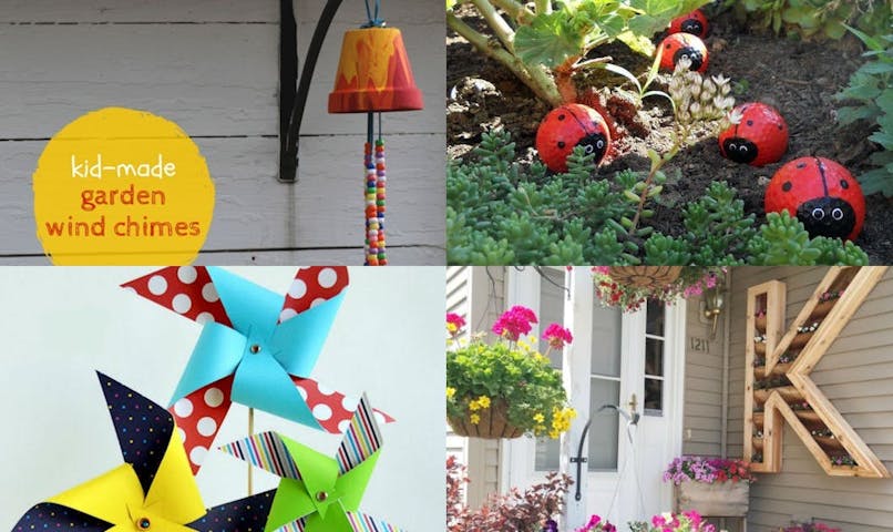 Diy Enfants Idees Deco Pour Le Jardin Momes Net Diy Enfants Idees Deco Pour Le Jardin Momes Net