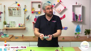 Vidéo - Replay - Mômes Part en Live - tuto voiture de course pour Playmobil