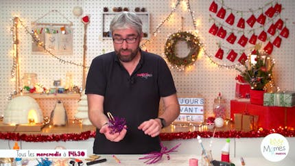 Vidéo - Replay - Mômes Part en Live - DIY décorations pour sapin de Noël