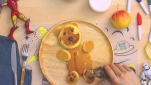 Vidéo : la recette des pancakes oursons
