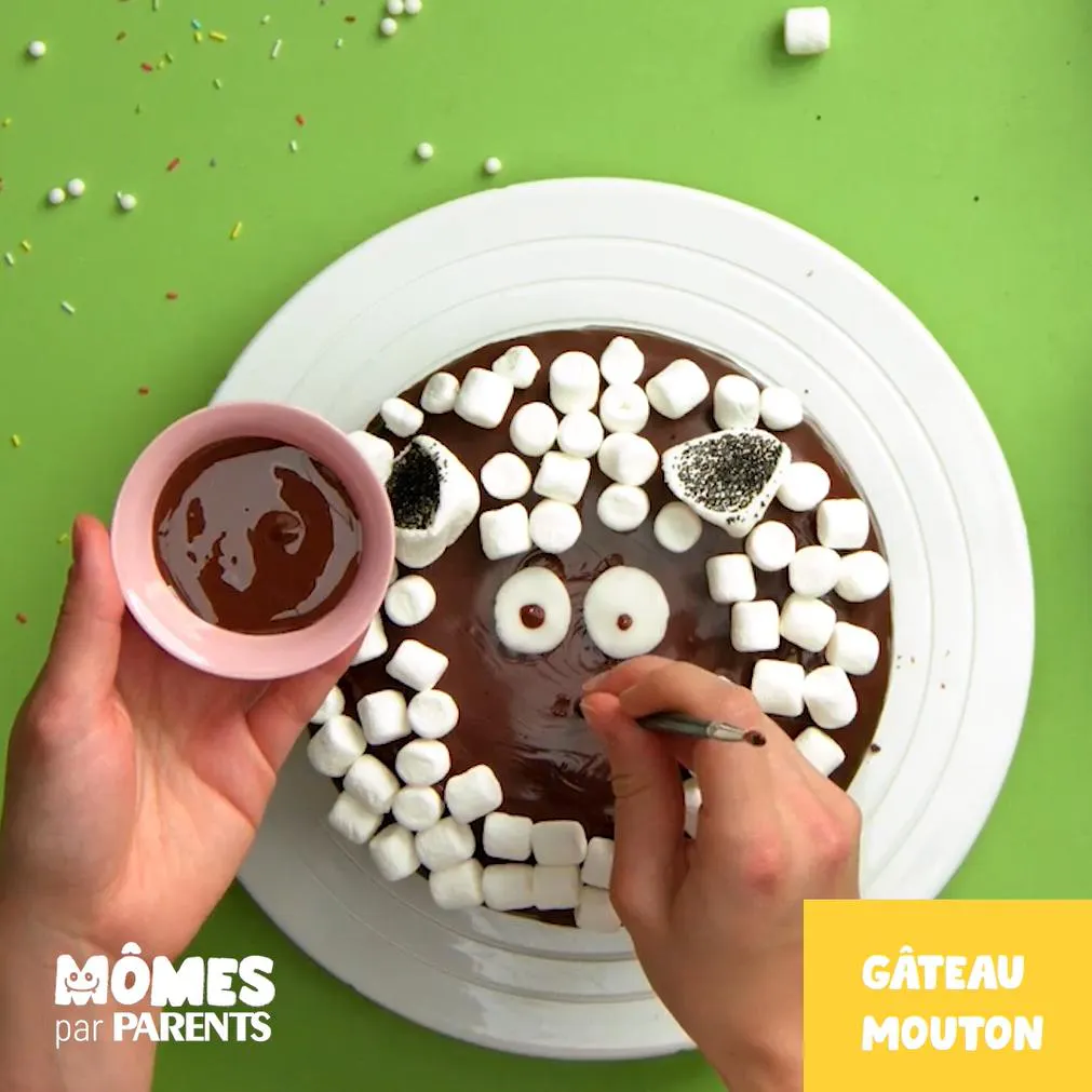 Video Recette D Un Gateau Mouton Facile Et Mignon Momes Net