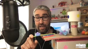 Vidéo - Replay - Mômes Part en Live - bricolage jeu des pompons