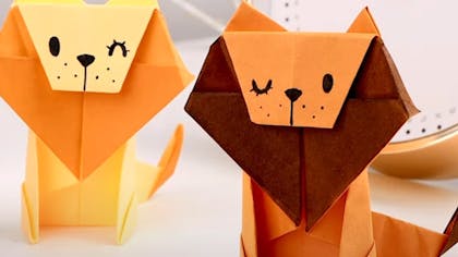 10 idées d'origami super mignons à reprendre avec les enfants