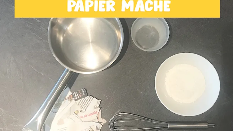 Tuto pour faire de la colle à papier mâché maison | MOMES
