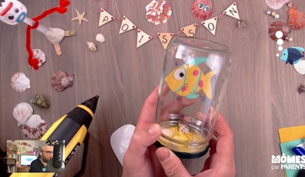 Vidéo - Replay - Mômes Part en Live - décoration petit poisson à garder
