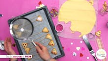 Vidéo - Replay - Mômes Part en Live - Recette de sucettes biscuit en forme de cœur